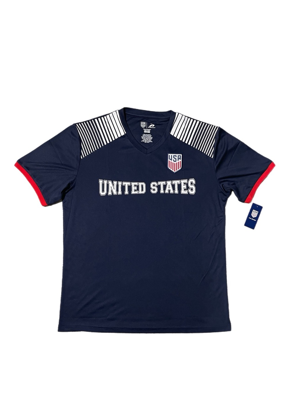 NWT - FIFA U.S Soccer Federation Game Day Soccer Patched Jersey